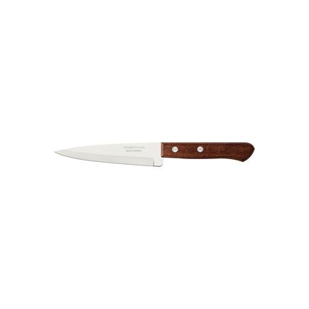 Faca Peixeira e Cozinha Tramontina Dynamic com Lâmina de Aço Inox e Cabo de Madeira Natural 5