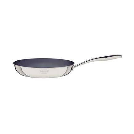 Frigideira Tramontina Grano em Aço Inox com Corpo Triplo e Revestimento Interno Cerâmico Grafite 20 cm